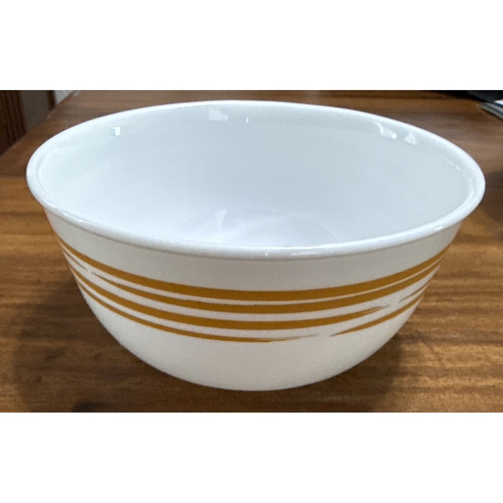 Corelle Brushed Strokes Lemon Yellow Soup/Cereal Deep Bowl Joy Mangano